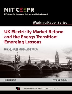 Reforming Electricity Markets for the Transition: Emerging Lessons